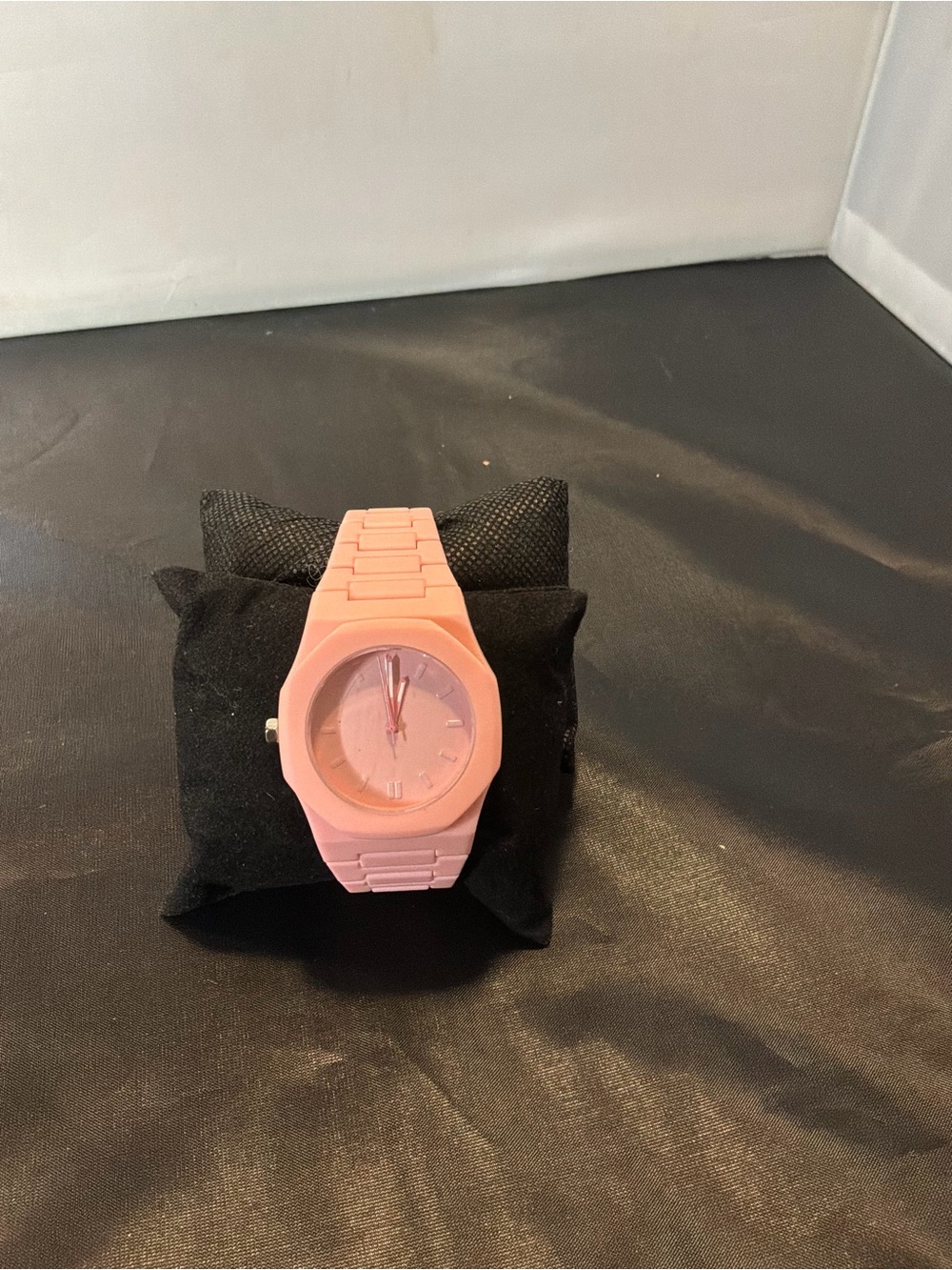 Kids Pink Silicone Watch - Unbranded